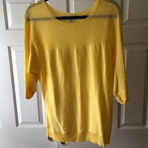 Thin quarter length sweater